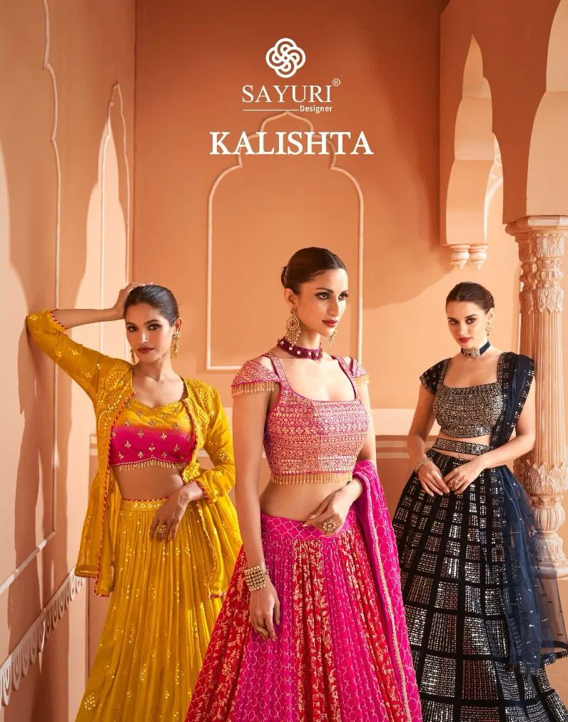 Kalishta By Sayuri Heavy Wedding Wear Lehenga Choli